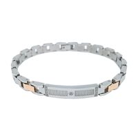 Bracciale Zancan Uomo Hi Teck in Acciaio Zirconia EHB201 - EHB201